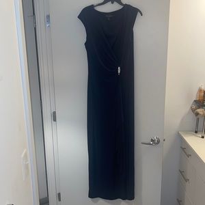 Long Evening/Formal Dress. Navy blue. Size 14. Worn once. Great condition!
